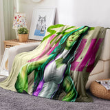 Charger l&#39;image dans la visionneuse de la galerie, She Hulk Couverture Flanelle Polaire Couverture Jeter Cosplay Couverture Chambre Décoration