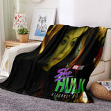 Charger l&#39;image dans la visionneuse de la galerie, She Hulk Couverture Flanelle Polaire Couverture Jeter Cosplay Couverture Chambre Décoration