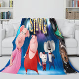 Load image into Gallery viewer, Sing 2 Blanket Flannel Fleece Throw Cosplay Blanket Christmas Present