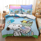 Charger l&#39;image dans la visionneuse de la galerie, Parure de lit Snoopy UK sans rembourrage