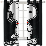 Load image into Gallery viewer, Snoopy Curtains Blackout Window Treatments Drapes for Room Decoration