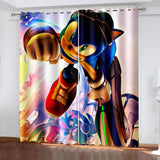 Load image into Gallery viewer, Sonic Curtains Blackout Window Drapes