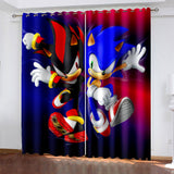 Load image into Gallery viewer, Sonic The Hedgehog 2 Curtains Blackout Window Drapes