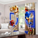 Load image into Gallery viewer, Sonic the Hedgehog 2 Curtains Blackout Window Drapes Room Decoration