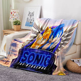 Load image into Gallery viewer, Sonic the Hedgehog 2 Flannel Fleece Blanket Throw Blanket Room Decoration