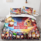 Load image into Gallery viewer, South Park Phone Destroyer Bedding Set Quilt Duvet Cover Bedding Sets