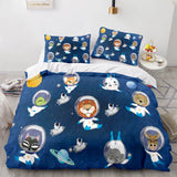 Load image into Gallery viewer, Space Astronaut Cosplay UK Bedding Set Quilt Cover