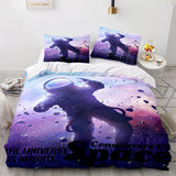 Load image into Gallery viewer, Space Astronaut Cosplay UK Bedding Set Quilt Cover