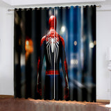 Load image into Gallery viewer, Spider-Man Curtains Blackout Window Drapes