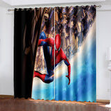 Load image into Gallery viewer, Spider-Man Curtains Blackout Window Drapes