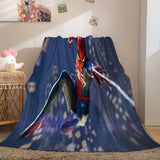 Load image into Gallery viewer, Spider Man Cosplay Blanket Flannel Fleece Blanket Throw Quilt Blanket