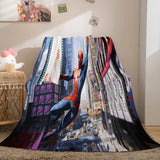 Load image into Gallery viewer, Spider Man Cosplay Blanket Flannel Fleece Blanket Throw Quilt Blanket