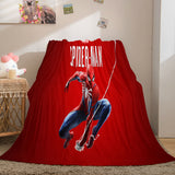 Load image into Gallery viewer, Spider Man Cosplay Blanket Flannel Fleece Blanket Throw Quilt Blanket