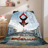 Load image into Gallery viewer, Spider Man Cosplay Flannel Fleece Blanket Throw Wrap Nap Quilt Blanket