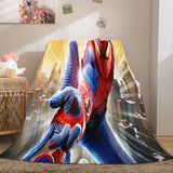 Load image into Gallery viewer, Spider Man Cosplay Flannel Fleece Blanket Throw Wrap Nap Quilt Blanket