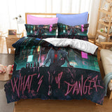 Load image into Gallery viewer, Spider Man Miles Morales Gwen Stacy Bedding Set Duvet Cover Bed Sets