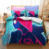 Load image into Gallery viewer, Spider Man Miles Morales Gwen Stacy Bedding Set Duvet Cover Bed Sets