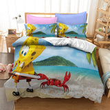 Load image into Gallery viewer, SpongeBob SquarePants Kids Bedding Set Quilt Cover