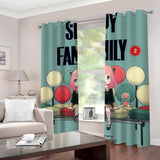 Load image into Gallery viewer, Spy x Family Curtains 2 Panels Blackout Window Drapes for Room Decoration