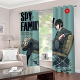 Load image into Gallery viewer, Spy x Family Curtains 2 Panels Blackout Window Drapes for Room Decoration