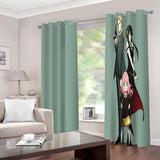 Load image into Gallery viewer, Spy x Family Curtains Cosplay Blackout Window Drapes for Room Decoration