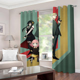 Load image into Gallery viewer, Spy x Family Curtains Cosplay Blackout Window Drapes for Room Decoration