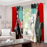 Load image into Gallery viewer, Spy x Family Curtains Cosplay Blackout Window Drapes for Room Decoration