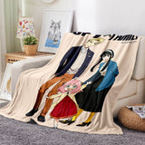 Charger l&#39;image dans la visionneuse de la galerie, Couverture polaire en flanelle Spy x Family pour décoration de chambre