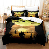 Load image into Gallery viewer, Star Wars Baby Yoda Cosplay Kids Bedding Set Duvet Cover Bed Sets