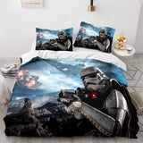 Charger l&#39;image dans la visionneuse de la galerie, Ensemble de literie Star Wars Cosplay Housses de couette Ensembles de draps de lit