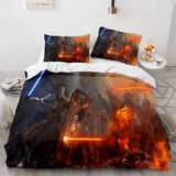 Charger l&#39;image dans la visionneuse de la galerie, Ensemble de literie Star Wars Cosplay Housses de couette Ensembles de draps de lit