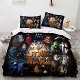 Charger l&#39;image dans la visionneuse de la galerie, Ensemble de literie Star Wars Cosplay Housses de couette Ensembles de draps de lit