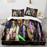 Charger l&#39;image dans la visionneuse de la galerie, Ensemble de literie Star Wars Cosplay Housses de couette Ensembles de draps de lit