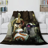 Charger l&#39;image dans la visionneuse de la galerie, Couverture polaire en flanelle Star Wars Bedding