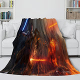 Charger l&#39;image dans la visionneuse de la galerie, Star Wars Cosplay flanelle polaire couverture jeter Wrap sieste couette couverture