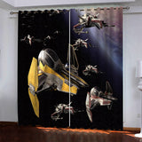 Load image into Gallery viewer, Star Wars Curtains Blackout Window Drapes