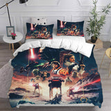 Charger l&#39;image dans la visionneuse de la galerie, Star Wars Empire Strikes Back Ensemble de literie Housses de couette Ensembles de draps