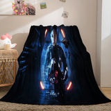 Charger l&#39;image dans la visionneuse de la galerie, Star Wars flanelle polaire couverture jeter Cosplay Wrap sieste couette couvertures