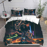 Charger l&#39;image dans la visionneuse de la galerie, Star Wars Revenge of the Sith Ensemble de literie Housses de couette Ensembles de draps