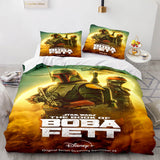 Load image into Gallery viewer, Star Wars The Book of Boba Fett Bedding Set Trailer Stills Duvet Cover