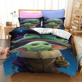 Load image into Gallery viewer, Star Wars The Mandalorian Baby Yoda Bedding Set Duvet Covers Bed Sets