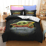 Load image into Gallery viewer, Star Wars The Mandalorian Baby Yoda Bedding Set Duvet Covers Bed Sets