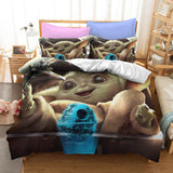 Load image into Gallery viewer, Star Wars The Mandalorian Baby Yoda Bedding Set Duvet Covers Bed Sets