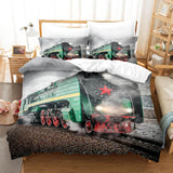 Load image into Gallery viewer, Steam Engine Bedding Set Quilt Cover Without Filler