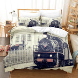 Load image into Gallery viewer, Steam Engine Bedding Set Quilt Cover Without Filler