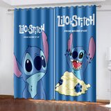 Load image into Gallery viewer, Stitch Curtains Blackout Window Drapes