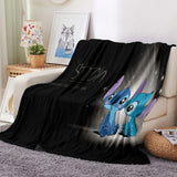 Load image into Gallery viewer, Stitch Pattern Blanket Flannel Throw Room Decoration