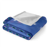 Load image into Gallery viewer, Stitch Pattern Blanket Flannel Throw Room Decoration