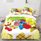 Load image into Gallery viewer, Stitch and Scrump Bedding Set Cosplay Quilt Duvet Cover Bed Sets