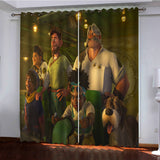 Load image into Gallery viewer, Strange World Curtains Pattern Blackout Window Drapes